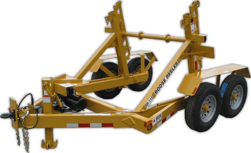 RR-160 SINGLE-REEL CABLE TRAILER - IronPros