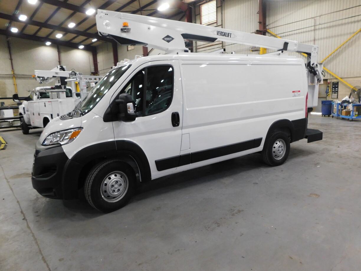 Versalift VANTEL-29-NE Van-Mounted Telecom Aerial Lift - ABM Truck